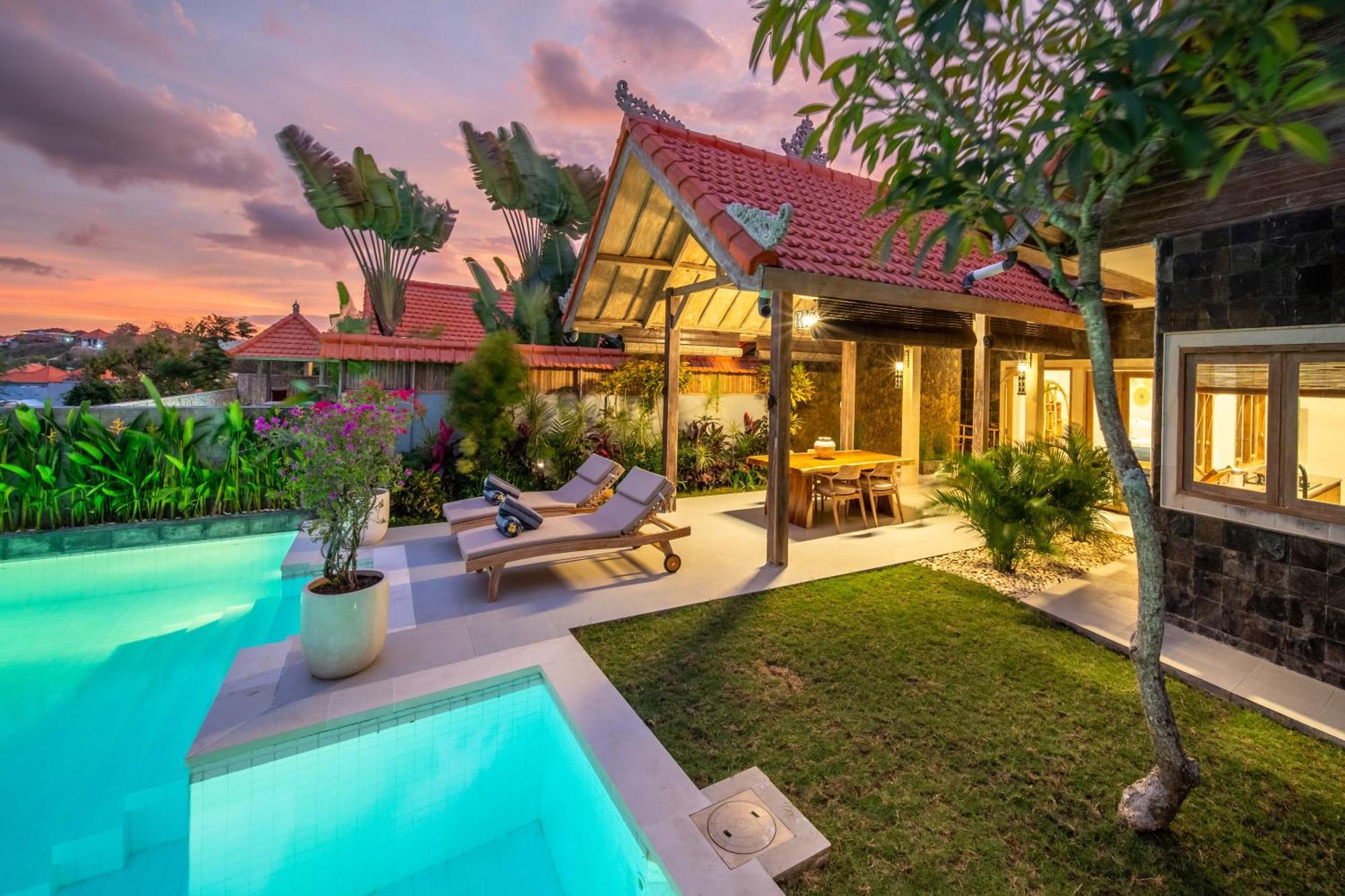 Tropical Villa Senang Uluwatu Exterior foto